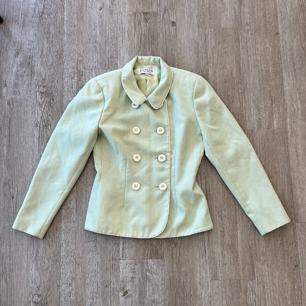 Womens Renlyn New York Green Blazer - 4